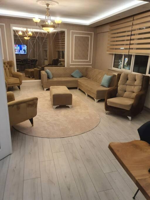 锡瓦斯Muekemmel Konumda Luex Family Concept Daire公寓 外观 照片